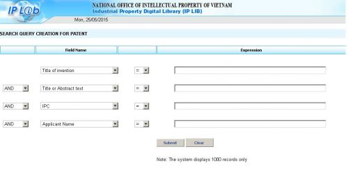 vietnam patent search